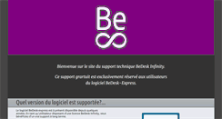 Desktop Screenshot of bedesk-infinity.com